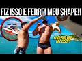 PASSEI DOS LIMITES NA BEBIDA E FERREI MEU SHAPE!! *férias do bodybuilding*