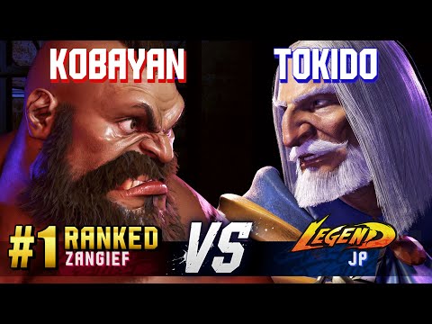 SF6 ▰ KOBAYAN (#1 Ranked Zangief) vs TOKIDO (JP) ▰ High Level Gameplay