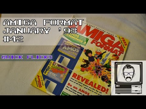 Amiga Format January 1993 #42; Quick Flicks | Nostalgia Nerd