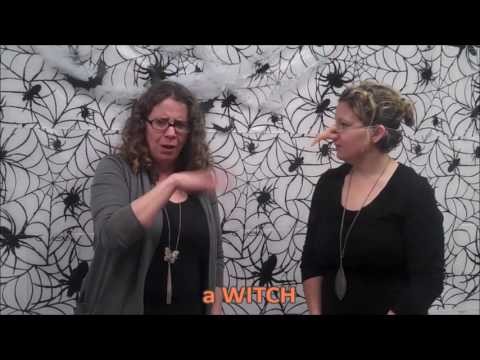 Deaf Aotearoa First Signs - Halloween