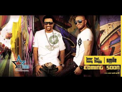 Smile Tamer Hosny  FT Shaggy DEMO   شاجي FT  حصريا ديو تامر حسني