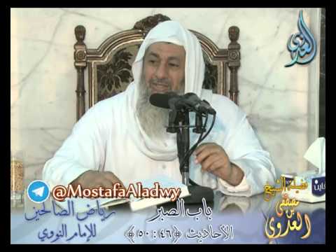  شرح رياض الصالحين (16) باب الصبر من حديث ليس الشديد بالصرعة لفضيلة الشيخ مصطفى العدوي 