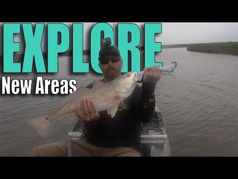 Kayak Fishing: Exploring new areas and new gear!
