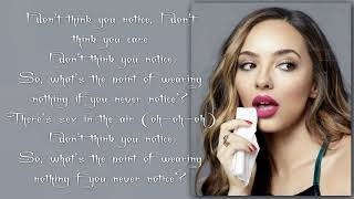 Little Mix ~ Notice (Lyrics &amp; Pictures)
