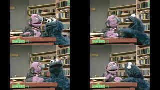 Sesame Street: Cookie Monster in the Library with 4 videos every time he says box of cookies