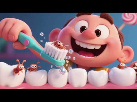 Brush Brush Brush | Fun Teeth Brushing Song for Kids – The Jingle Station