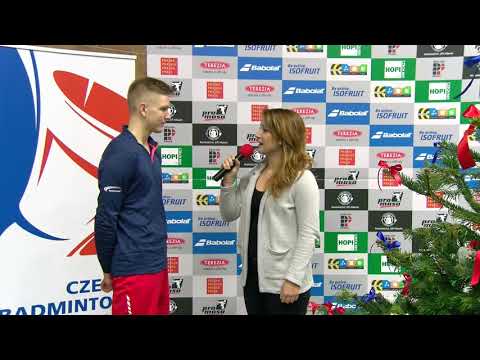 Rozhovor s Vítem Kulíškem – Babolat Mistrovství ČR v badmintonu U19