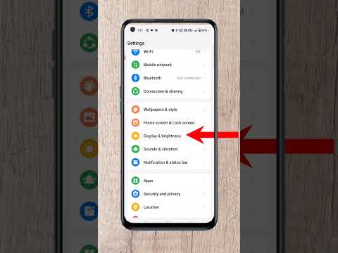 How to ON mobile auto rotate screen #shorts