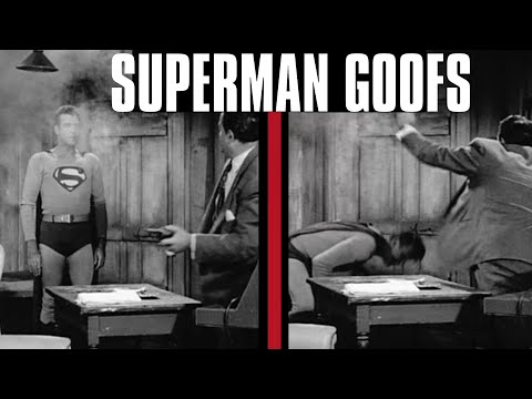 Adventures of Superman First Season Goofs