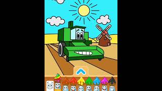 Transport coloring pages