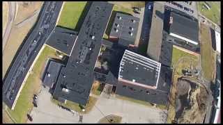 preview picture of video 'Flying over North Reading High School'