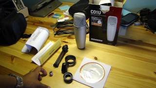 Video thumbnail for Review of the Samson C01U USB Studio Condenser Microphone by SilverWing9999