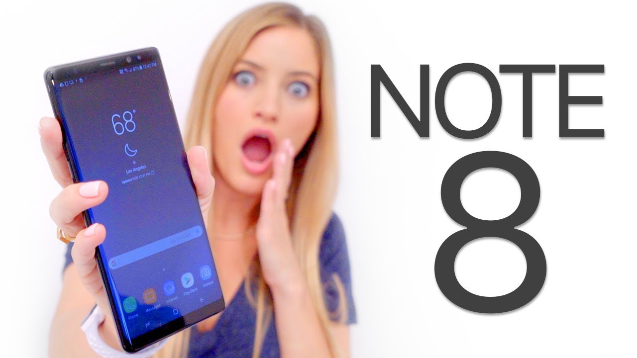Samsung Galaxy Note 8 Unboxing + Test!