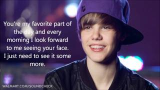 Justin Bieber- Pick Me Lyrics