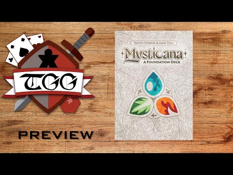 Mysticana A Foundation Deck Board Game Preview
