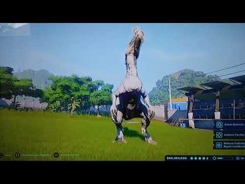 Jurassic World Evolution: Indominus Rex and Indoraptor feeding animations