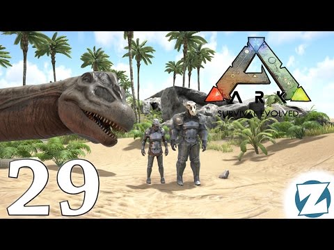 ARK Survival Evolved Gameplay - Ep29 - Taming A Brontosaurus -  Let's Play