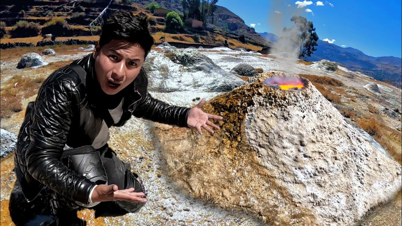 El VOLCÁN más PEQUEÑO del MUNDO | Ayacucho Perú