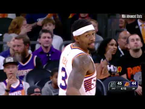 Devin Booker 18 pts 3 reb 5 ast vs San Antonio Spurs | 2025-04-11