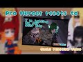 Pro Heroes Reacts To I M Holding On For Dear Life Deku Angst BakuDeku MHA BNHA Gacha Club