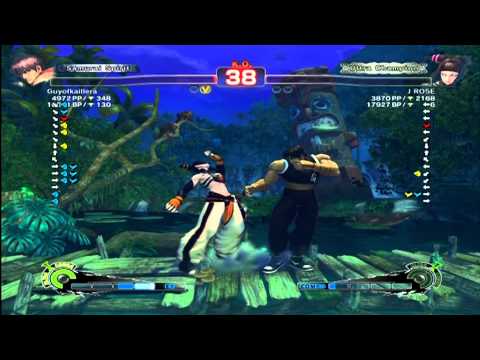 SSF4 AE 2012 Ranked Kiryu Tsukimiya (Guy) vs inumaru jp (Cammy)