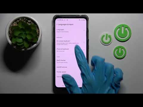 NUBIA RED MAGIC 7 - How To Enter Text Correction Options