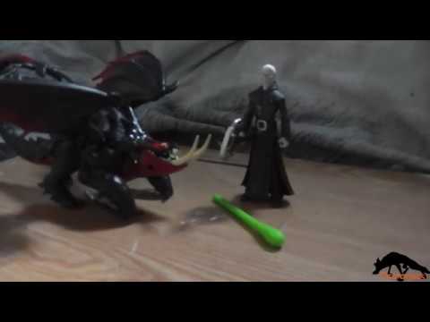 HTTYD The Hidden World Deathgripper & Grimmel Unboxing