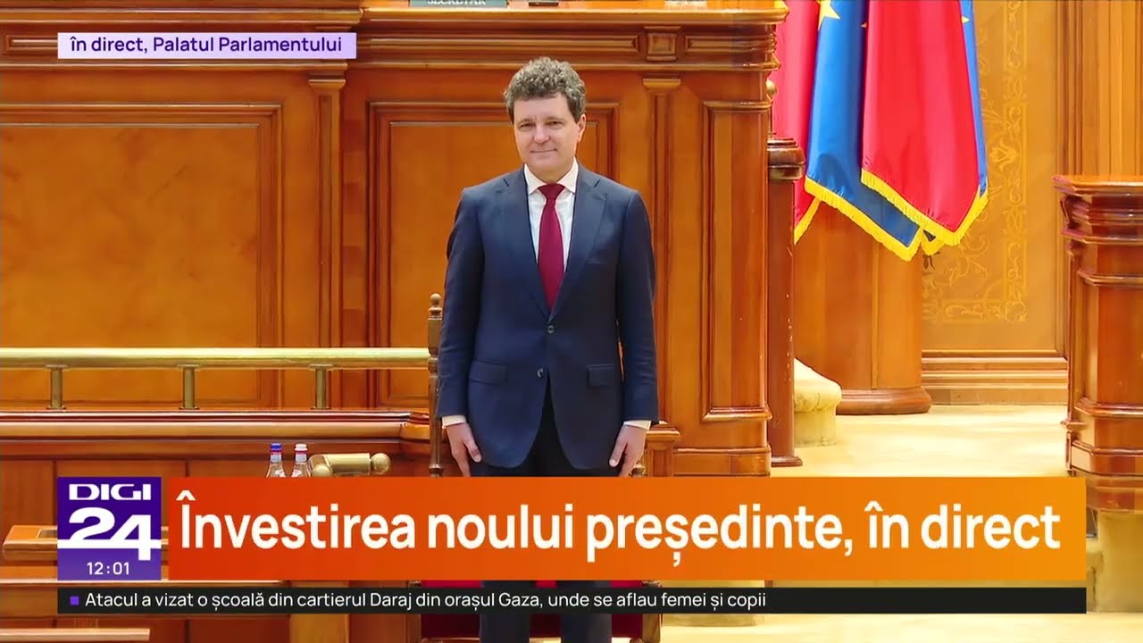 Nicușor Dan a depus jurământul. „Voi fi un președinte deschis la vocea societății”