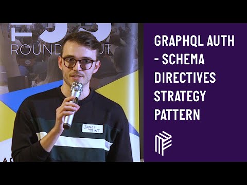 GraphQL Auth - Schema Directives Strategy Pattern - JS Roundabout - November 2018