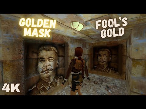 Tomb Raider 2 Remastered - Golden Mask Level 2 Fool's Gold - Full Gameplay Walkthrough