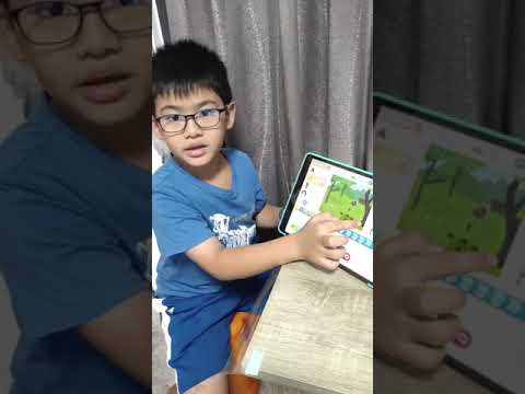 【佳作】崑山國小 ScratchJr 青蛙抓星星 黃Ｏ傑(作品編號：052)