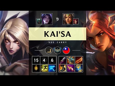 Kai'Sa ADC vs Sivir - TW Challenger Patch 25.18