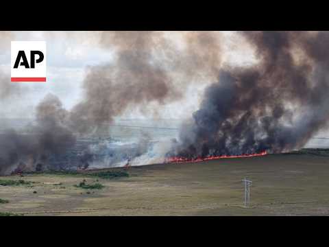 Video Thumbnail: South Florida wildfires burn thousands of acres in the Everglades
