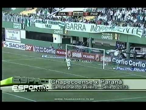 TV Transamérica - Arquivo da Bola: Chapecoense 2 x 2 Paraná Clube