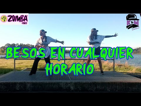 BESOS EN CUALQUIER HORARIO | Carlos Vives, Mau y Ricky, Lucy Vives | ZUMBA | K&M CREW