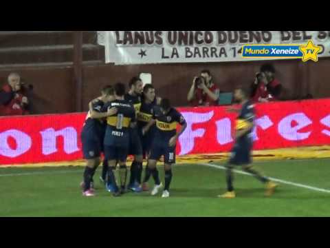 Gol de Carrizo a Lanus /Primera División 2015