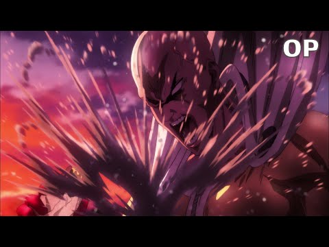 One Punch Man - Opening 2 | "Seijaku no Apostle" | UHD Creditless + Subtitles