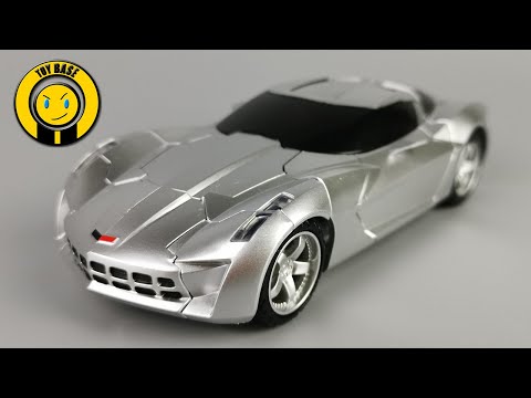 Black Mamba Custom Transformers Movie 2 LS08 Sideswipe MPM Class sport car robot toys Chevy Corvette