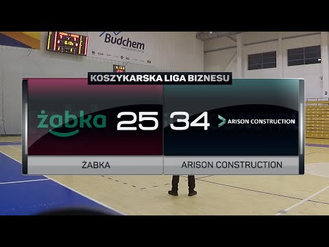 Żabka vs Arison Construction - 12 kolejka - II Liga Poznań - Sportowa Liga Biznesu