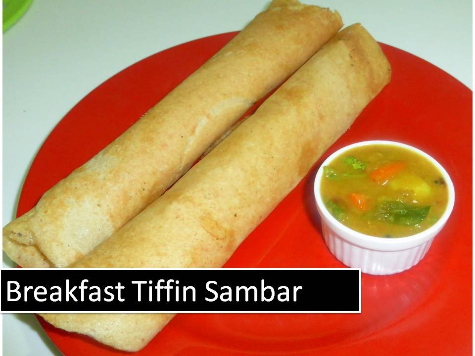 Tiffin Sambar - Side dish for Dosa, Idli, Pongal | deepsTamilkitchen video recipe