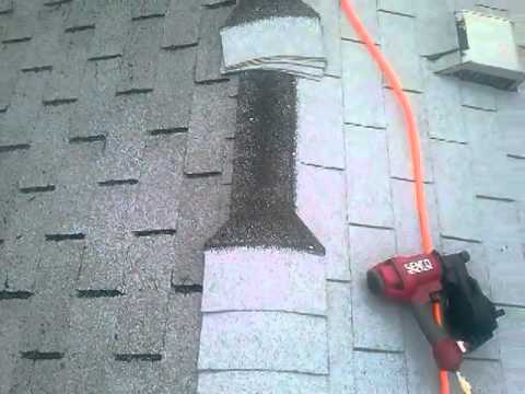 2014.06.19 - Ridge cap installation at 916