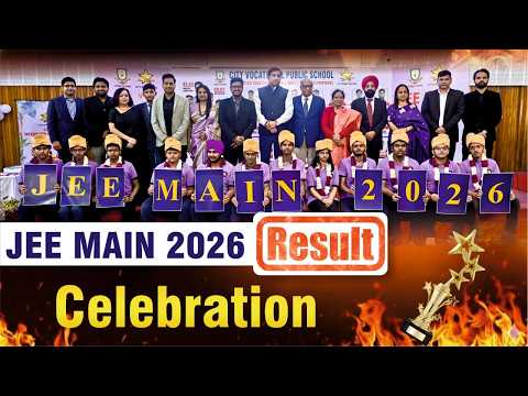 JEE Main 2026 Result Celebration | CVPS Integrated Star Batch ⭐