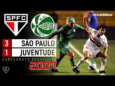 São Paulo 3x1 Juventude - 2007 - HUGO, BORGES, MIRANDA, HERNANES E MURICY COMANDAM A VIRADA!