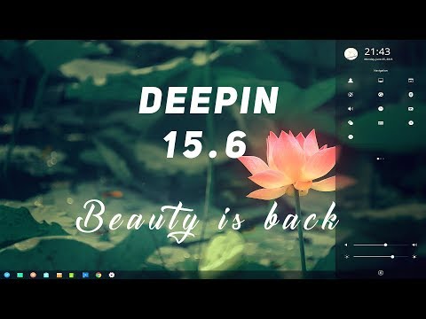 [Whats New] Deepin OS 15.6:  BEAUTY IS BACK!