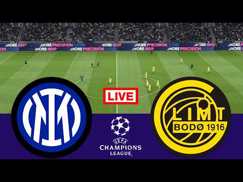 🔴 In Diretta : Inter vs Bodø/Glimt | Champions League 2025/26 | Streaming completo della partita
