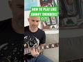 How To Play Guitar Like Johnny Thunders! #guitar #lessons #johnnythunders #LAMF