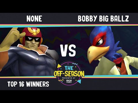 The Off Season - Top 16 Winners - GG | n0ne (Captain Falcon) VS bobby big ballz (Falco) - SSBM Melee