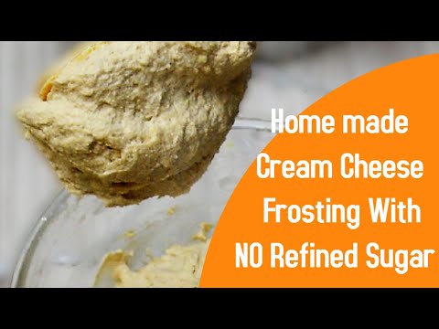 How to Make Cream cheese frosting at home with Brown sugar.