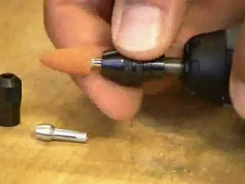 Gręžtuvo griebtuvas Dremel 4486 video