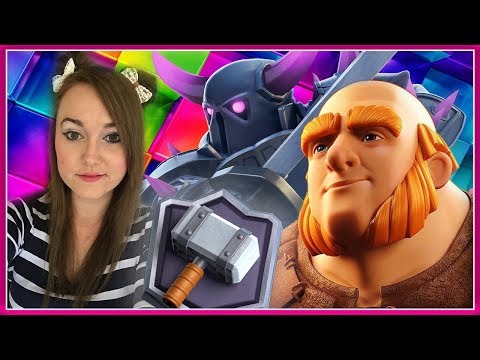 💗LADDER PUSHING +5100 WITH PEKKA TRIPLE SPELL DECK & NEW GIANT DECK | 💗CLASH ROYALE 💗